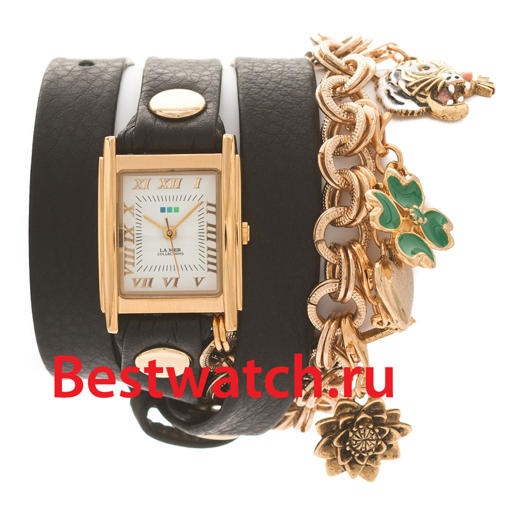 Часы La Mer С цепочками и подвесками LMCHARM001B